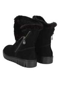 Rieker Botki Y3470-00 Czarny. Kolor: czarny. Materiał: zamsz, skóra #2