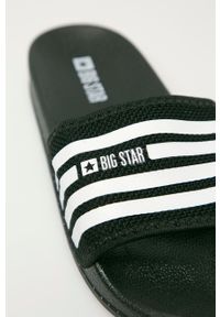 Big-Star - Big Star - Klapki. Kolor: czarny. Materiał: guma, materiał