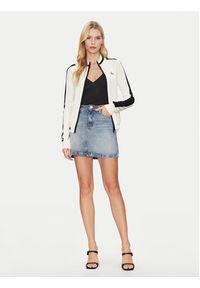 Guess Bluza V5GQ01 Z3D60 Beżowy Regular Fit. Kolor: beżowy. Materiał: wiskoza