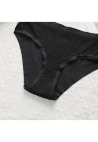 Intica - Figi z siateczki z wysokiej jakości materiału przewiewne i eleganckie Norine. Kolor: czarny. Materiał: materiał #6