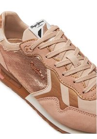 Pepe Jeans Sneakersy PLS40009 Beżowy. Kolor: beżowy. Materiał: skóra #3