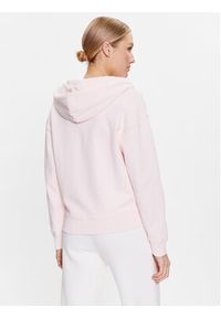 Tommy Jeans Bluza DW0DW15748 Różowy Relaxed Fit. Kolor: różowy. Materiał: bawełna