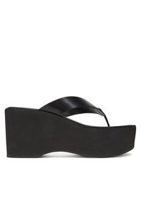 Coach Japonki Sculpted C CAR60 Czarny. Kolor: czarny. Materiał: skóra #3