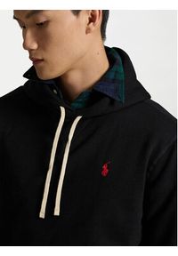 Polo Ralph Lauren Bluza 710766778008 Czarny Regular Fit. Typ kołnierza: polo. Kolor: czarny. Materiał: syntetyk, bawełna #5