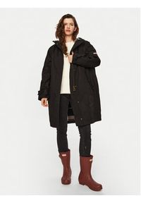 Hunter Parka Hanley HARW0015242 Czarny Regular Fit. Kolor: czarny. Materiał: bawełna #3