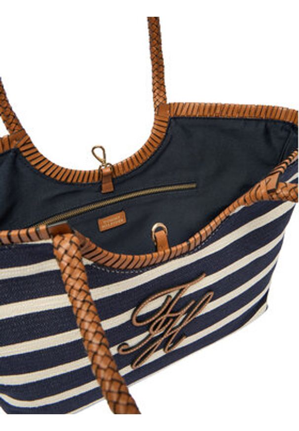TOMMY HILFIGER - Tommy Hilfiger Torebka AW0AW18400 Granatowy. Kolor: niebieski