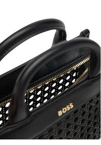 BOSS Torebka 50541759 Czarny. Kolor: czarny. Materiał: skórzane #6