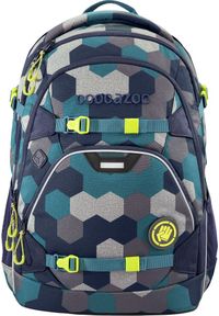 COOCAZOO - Coocazoo Plecak szkolny ScaleRale Blue Geometric Melange #1