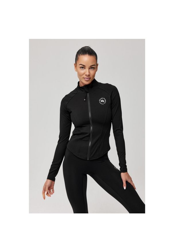 ROUGH RADICAL - Damska bluza sportowa szybkoschnąca Rough Radical Eris. Kolor: czarny. Sport: bieganie