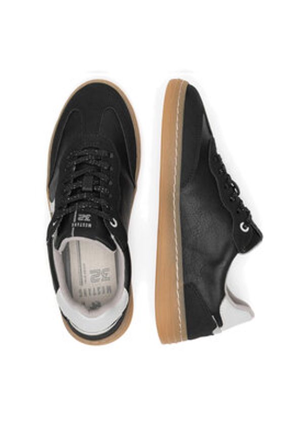 Mustang Sneakersy 1511-303 Czarny. Kolor: czarny. Materiał: materiał, syntetyk
