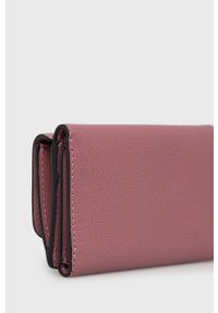 Armani Exchange portfel damski kolor różowy. Kolor: różowy #3