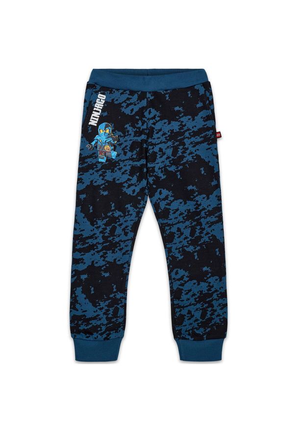 Spodnie Dziecięca Bio Bawełna LEGO Ninjago Philo 600 Niebieskie. Kolor: niebieski. Materiał: bawełna. Sezon: lato. Sport: turystyka piesza