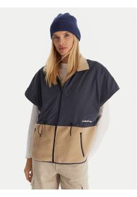 Quiksilver Bezrękawnik Tepoh Vest EQWPF03004 Granatowy Regular Fit. Kolor: niebieski. Materiał: syntetyk. Długość rękawa: bez rękawów #1