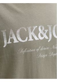 Jack & Jones T-Shirt Evin 12290173 Szary Regular Fit. Kolor: szary. Materiał: bawełna #4