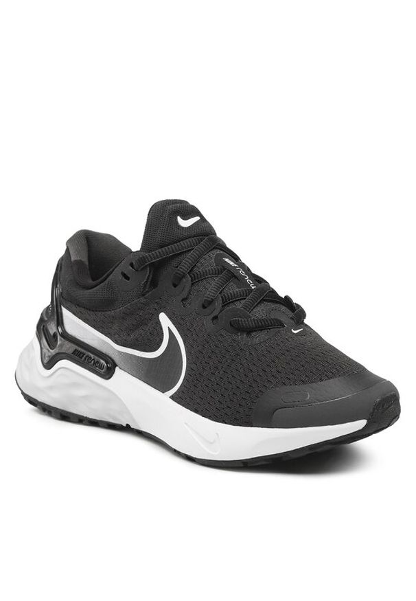 Nike Buty Renew Run 3 DD9278 001 Czarny. Kolor: czarny. Materiał: materiał. Sport: bieganie