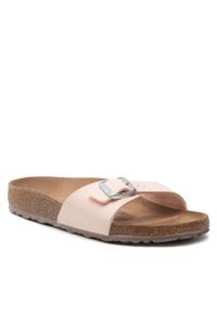 Klapki Birkenstock Madrid Bs 1020504 Light Rose. Kolor: różowy. Materiał: skóra