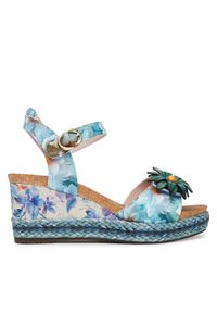 Sandały Laura Vita. Kolor: niebieski #1