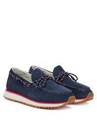 Napapijri Mokasyny Blaze NP0A4IR1 Granatowy. Kolor: niebieski. Materiał: zamsz, skóra #4