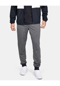 Spodnie dresowe męskie szare Under Armour Sportstyle Tricot. Kolor: szary. Materiał: dresówka. Sport: fitness #1