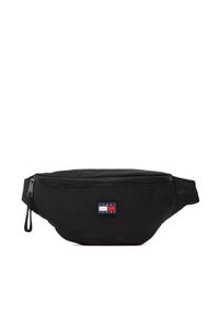 Tommy Jeans Saszetka nerka Tjm Urban Bumbag AM0AM13549 Czarny. Kolor: czarny. Materiał: materiał