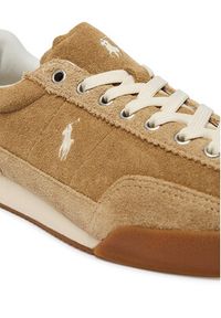 Polo Ralph Lauren Sneakersy 804P08219001 Brązowy. Kolor: brązowy. Materiał: zamsz, skóra #5