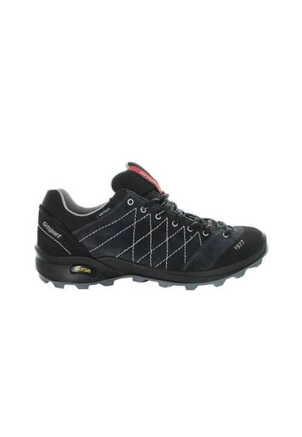 Buty do chodzenia męskie Grisport 13133V3G. Zapięcie: sznurówki. Kolor: czarny. Materiał: syntetyk, tkanina, skóra, materiał. Szerokość cholewki: normalna. Sport: turystyka piesza