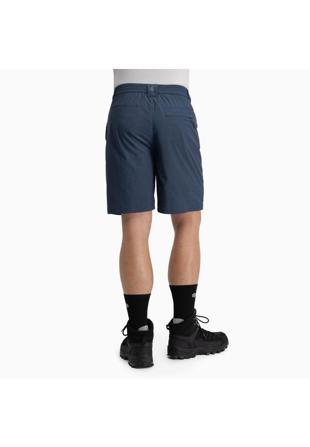 SIROKO - Męskie wodoodporne spodenki trekkingowe Siroko Range Blue. Kolor: niebieski. Sport: turystyka piesza
