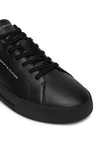 TOMMY HILFIGER - Tommy Hilfiger Sneakersy FM0FM05367 Czarny. Kolor: czarny. Materiał: skóra
