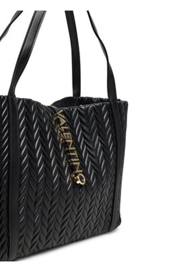 VALENTINO - Valentino Torebka Fania Re VBS9AB01 Czarny. Kolor: czarny. Materiał: skórzane