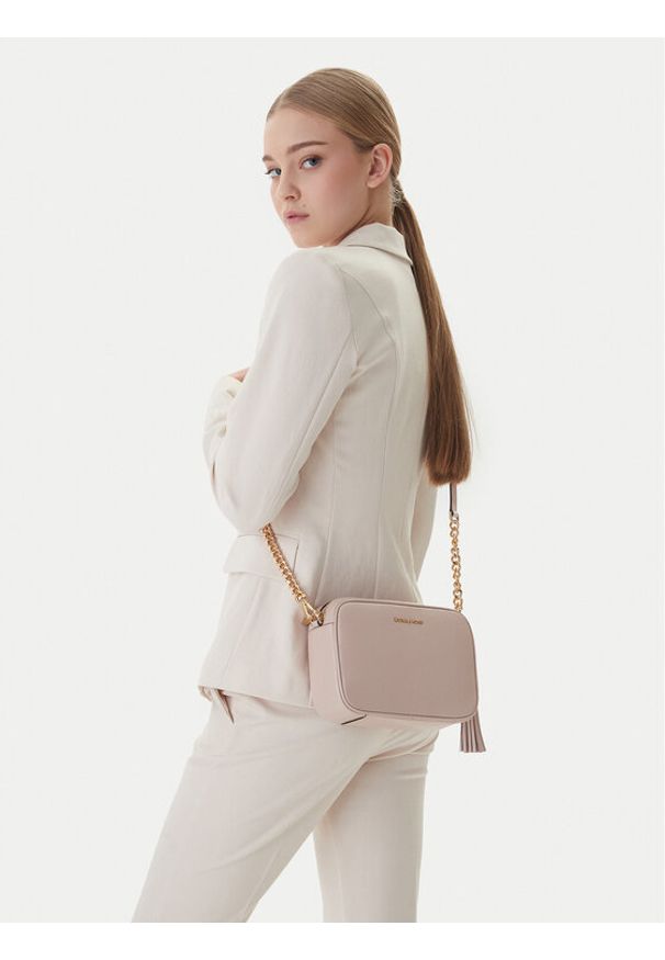 MICHAEL Michael Kors Torebka Crossbodies 32F7GGNM8L Różowy. Kolor: różowy. Materiał: skórzane