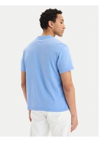 Calvin Klein Jeans T-Shirt SS 20S LV04RG832G Niebieski jasny Regular Fit. Kolor: niebieski. Materiał: bawełna #3