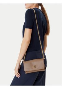 TOMMY HILFIGER - Tommy Hilfiger Torebka AW0AW17462 Beżowy. Kolor: beżowy. Materiał: skórzane #1