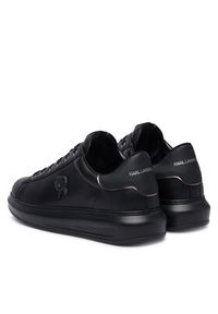 Karl Lagerfeld - KARL LAGERFELD Sneakersy Kapri KL52570N Czarny. Kolor: czarny. Materiał: skóra #2