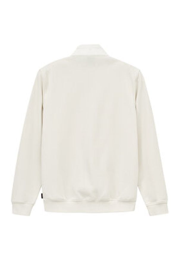 Bugatti Kurtka przejściowa 8700-15121E Écru Regular Fit. Kolor: kremowy. Materiał: bawełna