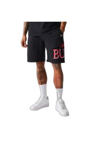 New Era - Krótkie spodenki Chicago Bulls Team Graphic. Kolor: czarny. Długość: krótkie. Sport: koszykówka #1