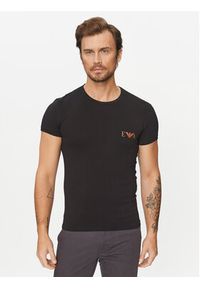 Emporio Armani Underwear Komplet 2 t-shirtów 111670 3F715 07320 Czarny Regular Fit. Kolor: czarny. Materiał: bawełna #3
