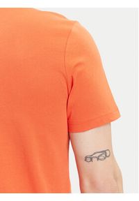 TOMMY HILFIGER - Tommy Hilfiger T-Shirt Fathers Day MW0MW39356 Pomarańczowy Regular Fit. Kolor: pomarańczowy. Materiał: bawełna