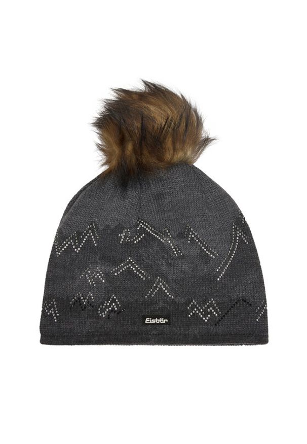 Eisbar - Eisbär Czapka Draw Lux Crystal 80101 709 Szary. Kolor: szary. Materiał: materiał