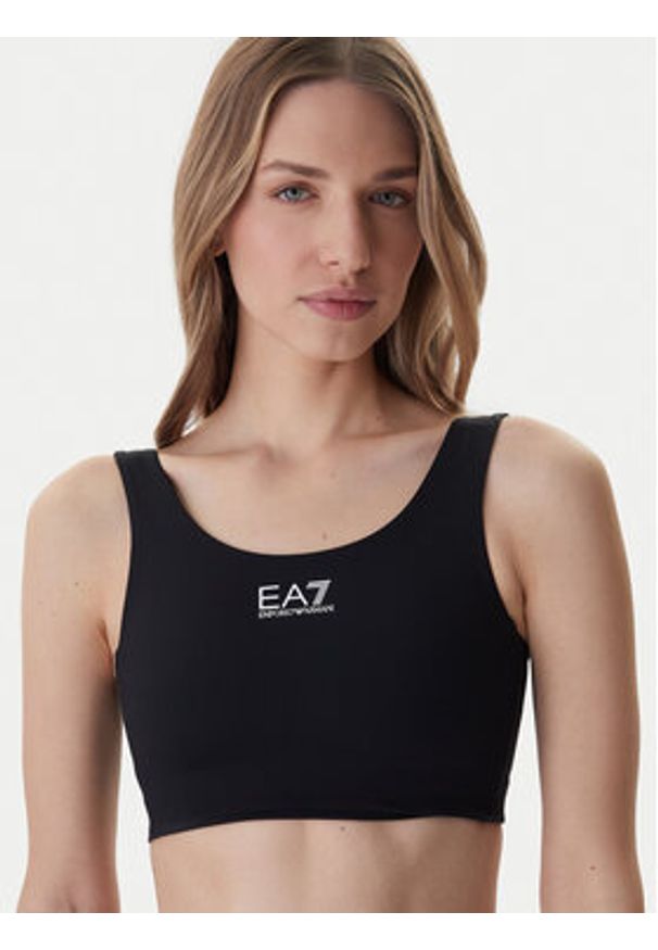 EA7 Emporio Armani Biustonosz top 7W000230 AF12625 Czarny. Kolor: czarny. Materiał: syntetyk