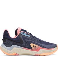 Buty do koszykówki Under Armour Spawn 7. Kolor: niebieski. Sport: koszykówka