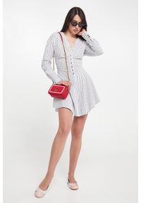 Pinko - Sukienka mini w paski Anchise PINKO. Wzór: paski. Długość: mini