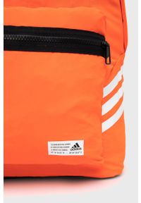 adidas Performance Plecak GU1738 damski kolor pomarańczowy duży z aplikacją. Kolor: pomarańczowy. Materiał: poliester. Wzór: aplikacja #4