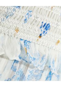 ROCOCO SAND - Sukienka maxi Leas. Kolor: niebieski. Materiał: wiskoza, materiał. Długość rękawa: na ramiączkach. Wzór: kwiaty, nadruk. Długość: maxi #5