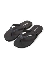 ONeill Japonki O'Neill Profile Small Logo Sandals M 92800430202 czarne. Zapięcie: pasek. Kolor: czarny. Materiał: syntetyk, materiał