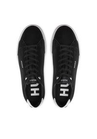 Hugo Sneakersy Riven Tenn 50524249 Czarny. Kolor: czarny. Materiał: materiał #3