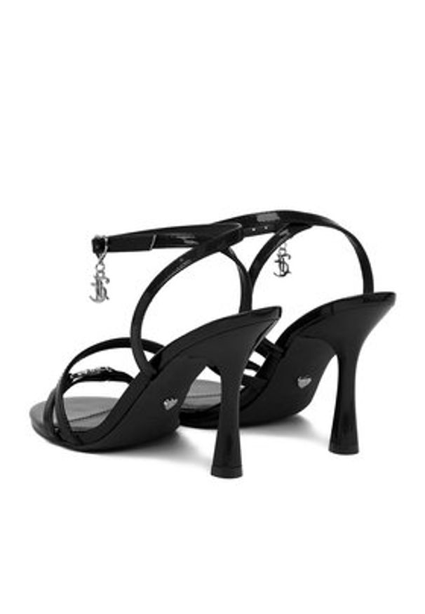 Juicy Couture Sandały EO-LS955554-8 Czarny. Kolor: czarny. Materiał: materiał