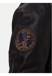 Milestone Kurtka skórzana Tom 531041 21070 Brązowy Regular Fit. Kolor: brązowy. Materiał: skóra #3