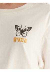 RVCA T-Shirt EVJZT00164 Biały Reglan Fit. Kolor: biały. Materiał: bawełna #3