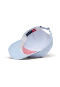 Herschel czapka kolor turkusowy z aplikacją. Kolor: turkusowy. Wzór: aplikacja