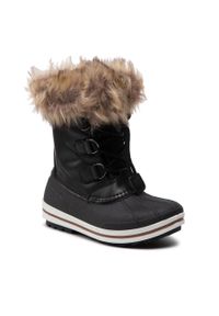 Śniegowce CMP Kids Anthilian Snow Boot Wp 30Q4594 Nero U901. Kolor: czarny. Materiał: skóra
